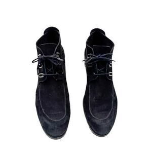 Arche Jimila Black Suede Comfort Sole Lace Up Ankle Boots Round Toe Size 41